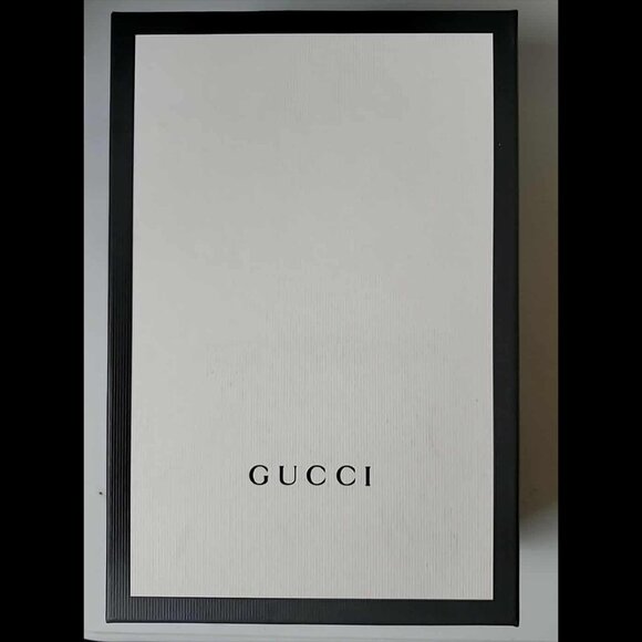 Authentic Gucci Black and White Shoe Box - Picture 1 of 1